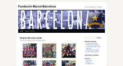 Desktop Screenshot of barcelona.fundacionmarcet.org