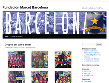 Tablet Screenshot of barcelona.fundacionmarcet.org